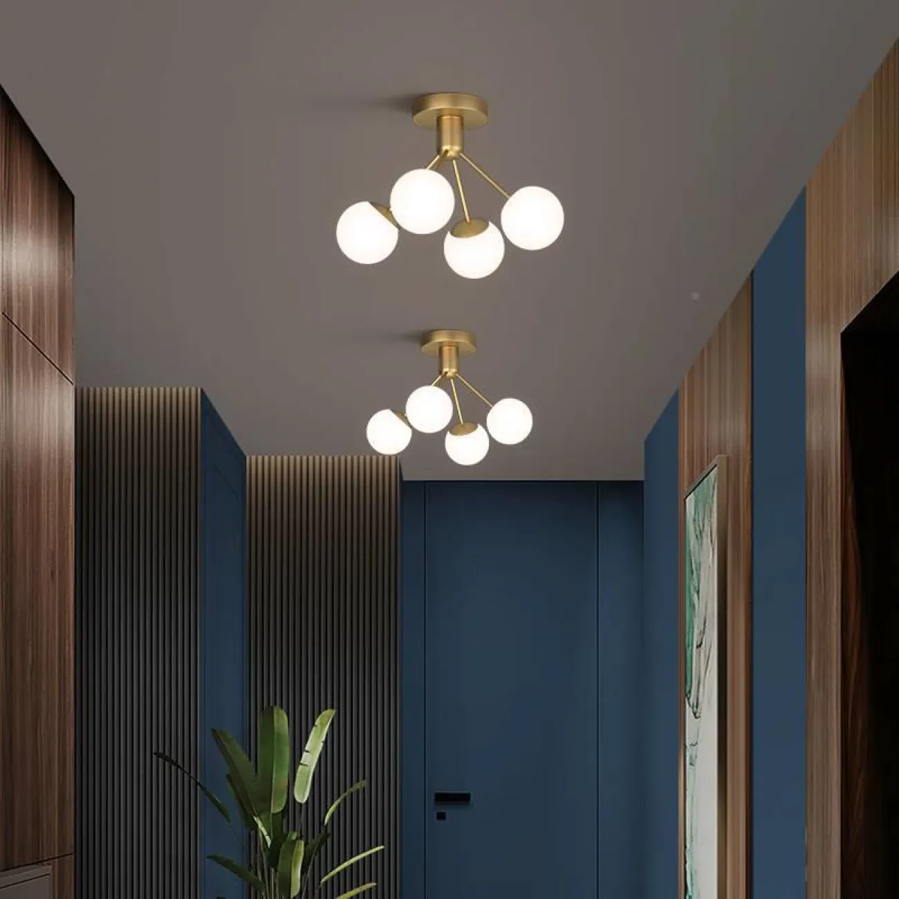 Потолочная люстра ODDA от ImperiumLoft