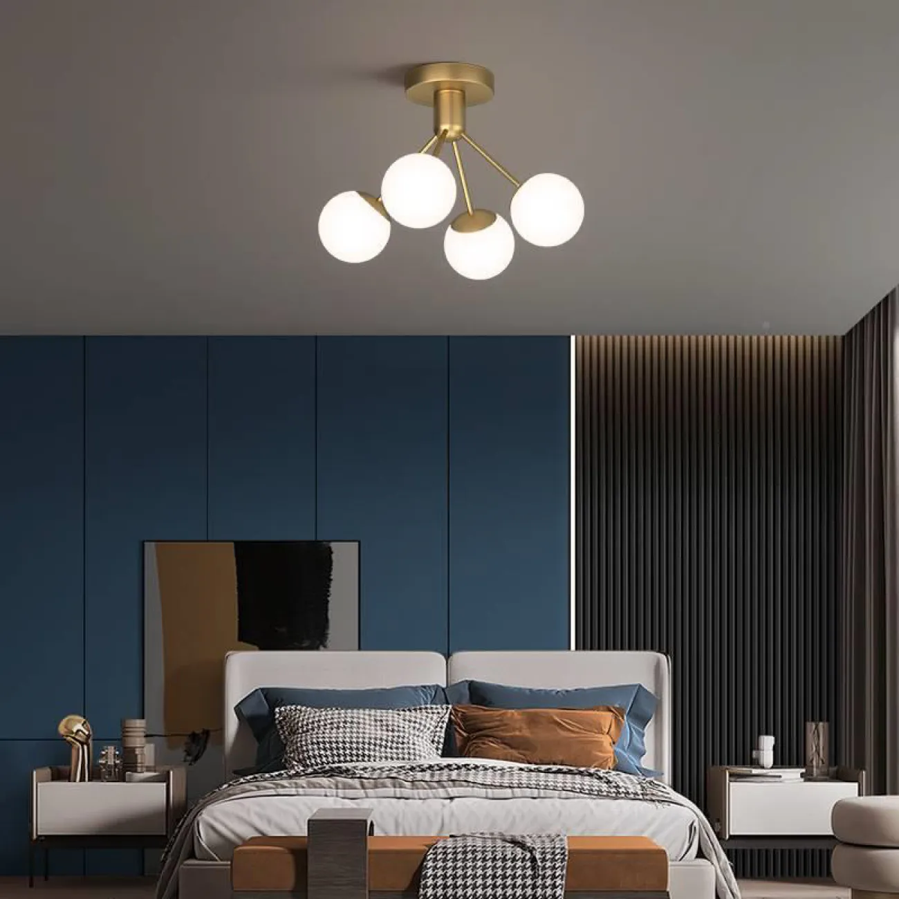 Потолочная люстра ODDA от ImperiumLoft