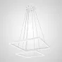 Подвесная люстра EDINBURGH D80 White от ImperiumLoft