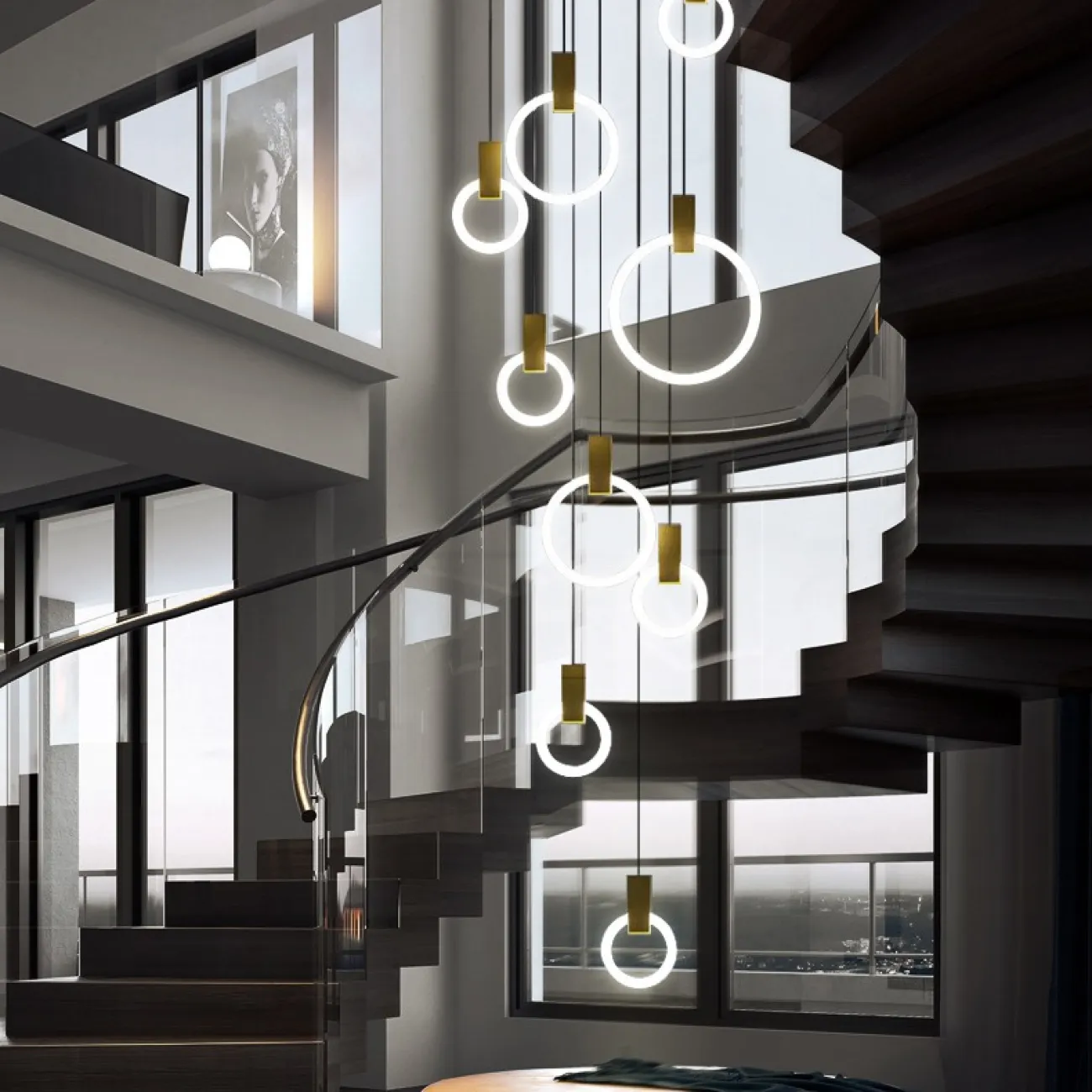 Подвесной светильник RING от ImperiumLoft