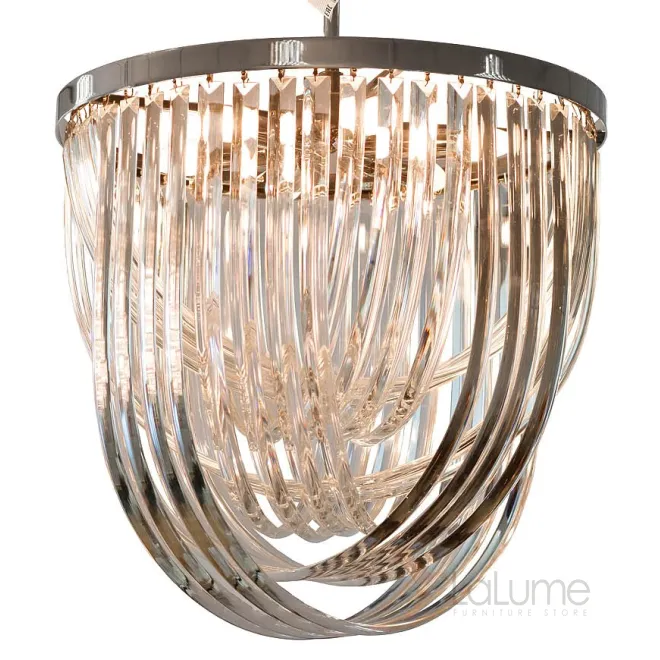 Люстра Lava Tube Pendant Clear Flat 54 от LaLume