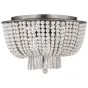 Люстра JACQUELINE CLEAR FLUSH-MOUNT Crystal от ImperiumLoft
