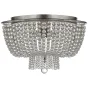 Люстра JACQUELINE CLEAR FLUSH-MOUNT Crystal от ImperiumLoft
