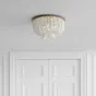 Люстра JACQUELINE CLEAR FLUSH-MOUNT Crystal от ImperiumLoft