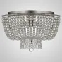 Люстра JACQUELINE CLEAR FLUSH-MOUNT Crystal от ImperiumLoft