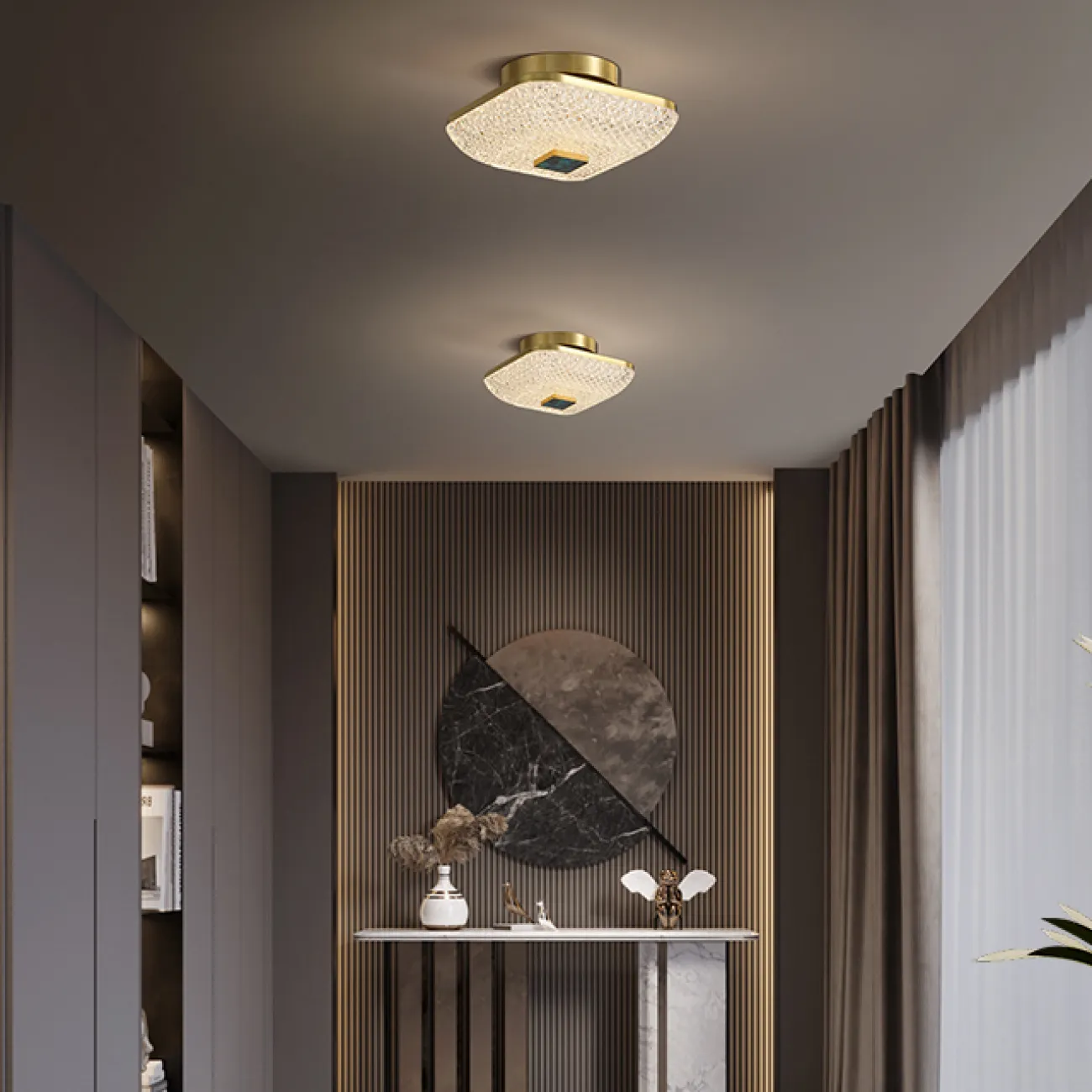 Потолочный светильник LUARA CH C от ImperiumLoft