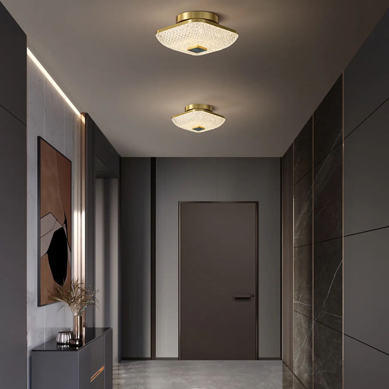 Потолочный светильник LUARA CH C от ImperiumLoft