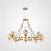 Люстра MONTALEMBERT by Studios 8 lamps Gold/Transparent