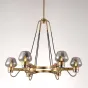 Люстра MONTALEMBERT by Studios 6 lamps Gold/Smoky от ImperiumLoft