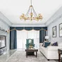 Люстра MONTALEMBERT by Studios 8 lamps Gold/Smoky от ImperiumLoft