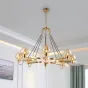 Люстра MONTALEMBERT by Studios 8 lamps Gold/Smoky от ImperiumLoft
