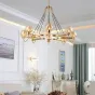 Люстра MONTALEMBERT by Studios 8 lamps Gold/Smoky от ImperiumLoft