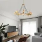 Люстра MONTALEMBERT by Studios 8 lamps Gold/Smoky от ImperiumLoft