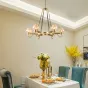 Люстра MONTALEMBERT by Studios 8 lamps Gold/Smoky от ImperiumLoft