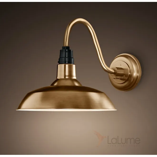 Бра Vintage Barn Sconce Golden от LaLume Бра Vintage Barn Sconce Golden от LaLume
