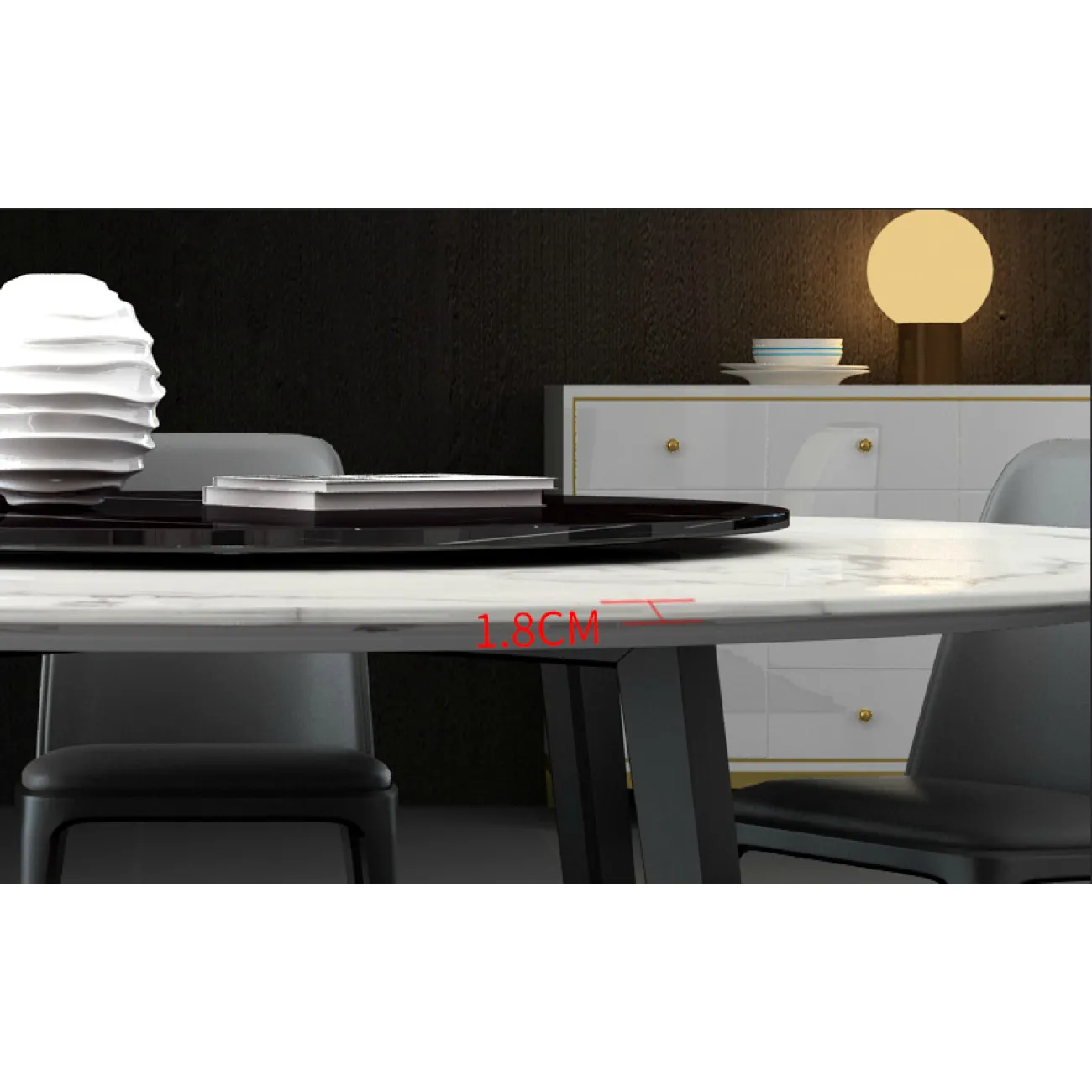 Дизайнерский обеденный стол LaLume-AZ00349