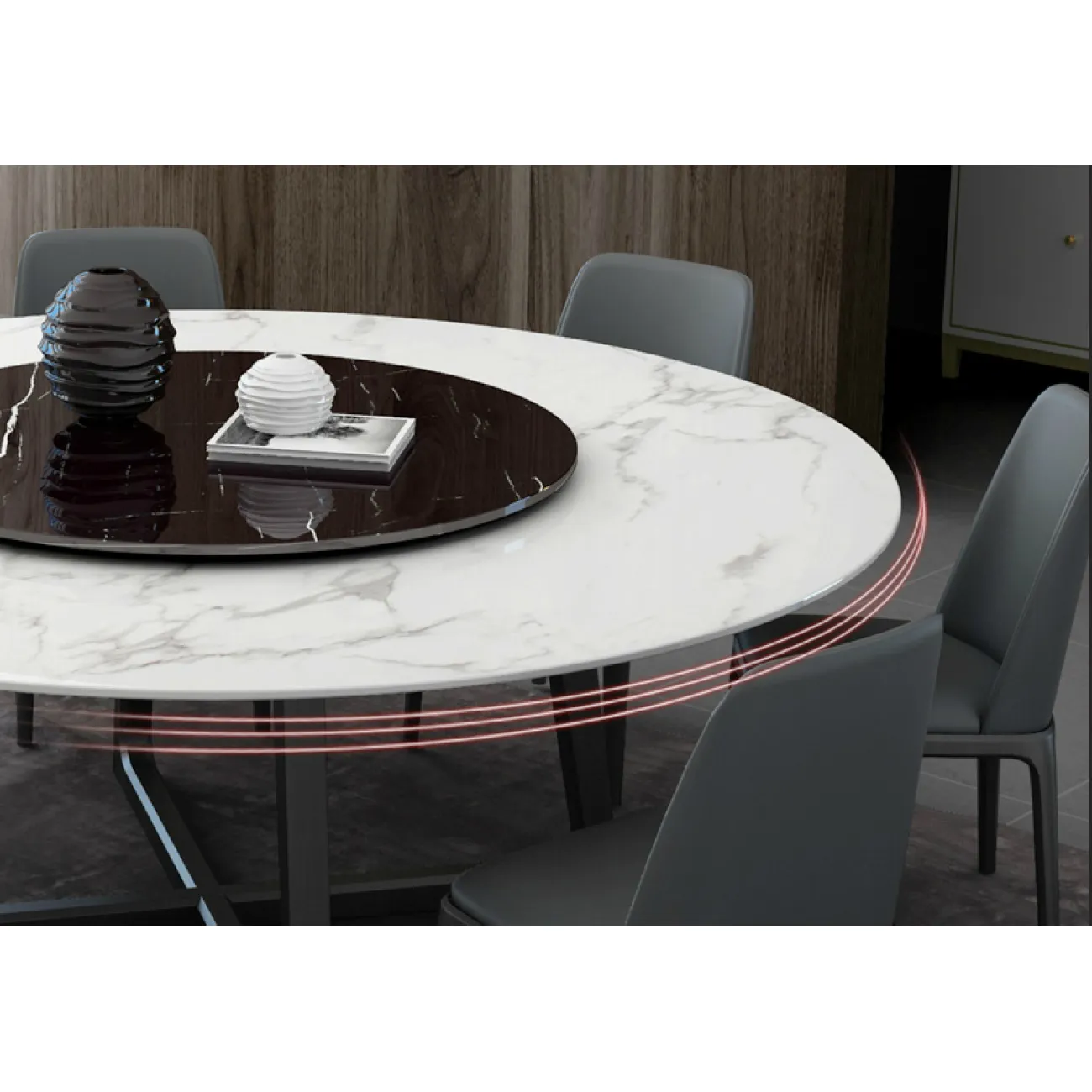 Дизайнерский обеденный стол LaLume-AZ00349