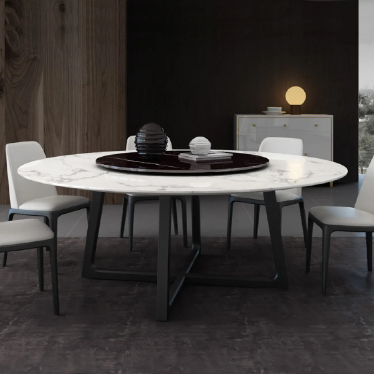 Дизайнерский обеденный стол LaLume-AZ00349