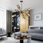 Люстра на штанге SALUT от ImperiumLoft
