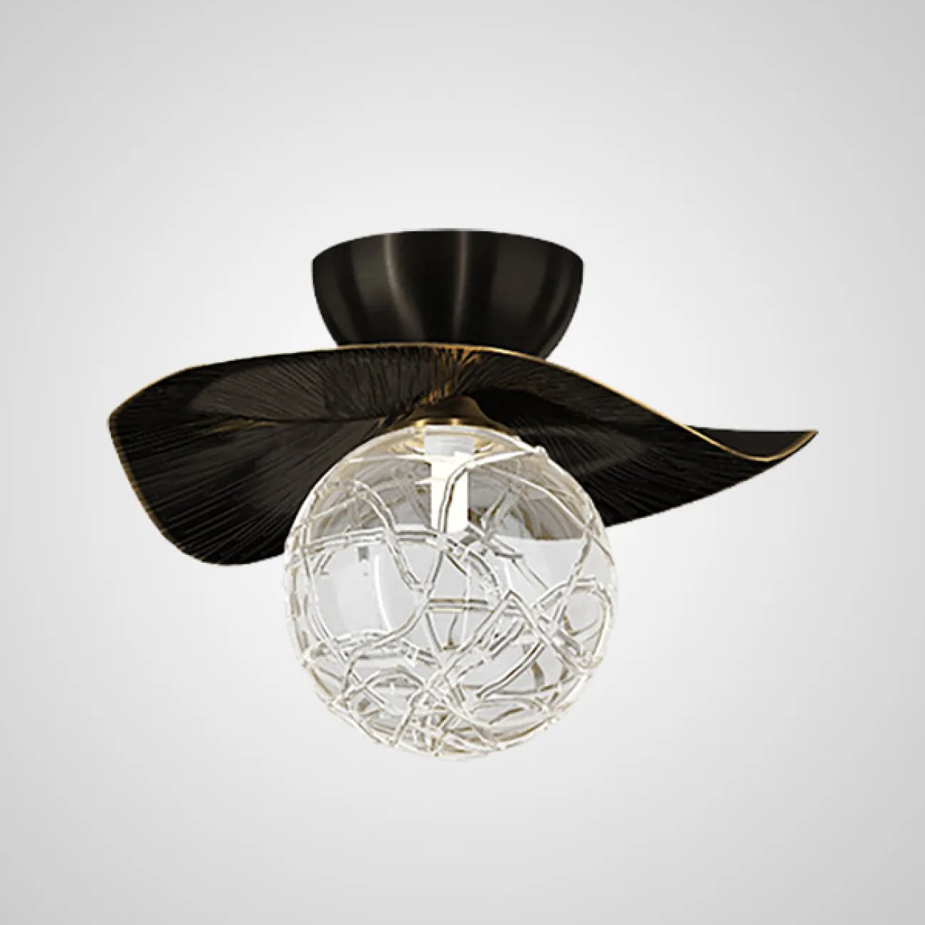 Потолочный светильник INGELA A D12 Black от ImperiumLoft Потолочный светильник INGELA A D12 Black от ImperiumLoft