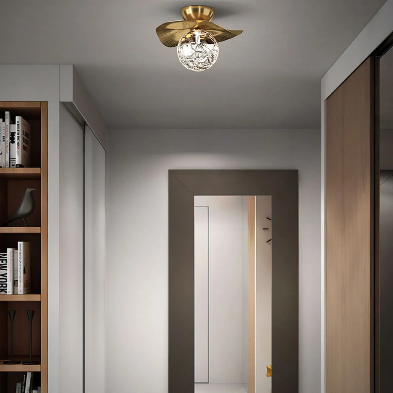 Потолочный светильник INGELA A D12 Brass от ImperiumLoft