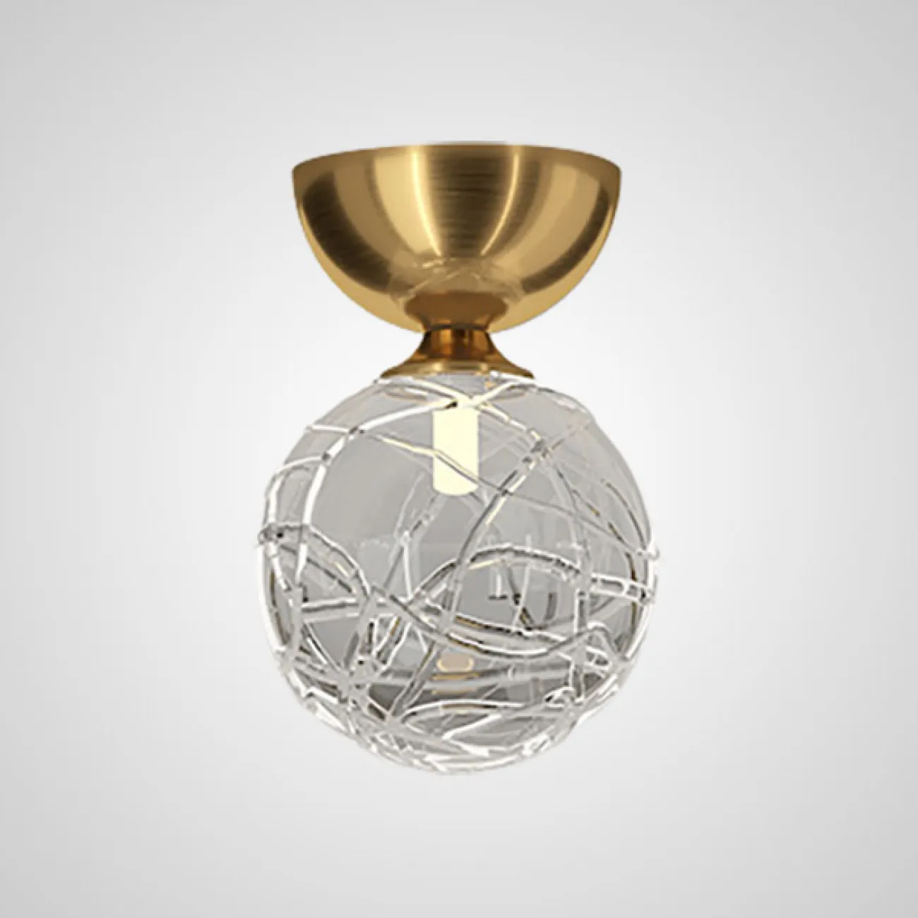 Потолочный светильник INGELA A D24,5 Brass от ImperiumLoft