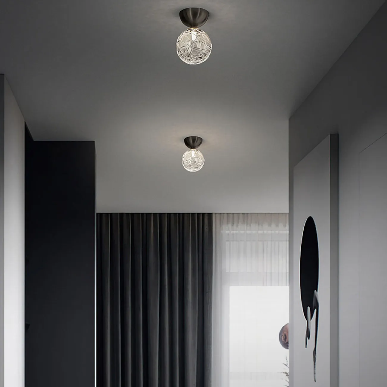 Потолочный светильник INGELA A D12 Black от ImperiumLoft Потолочный светильник INGELA A D12 Black от ImperiumLoft