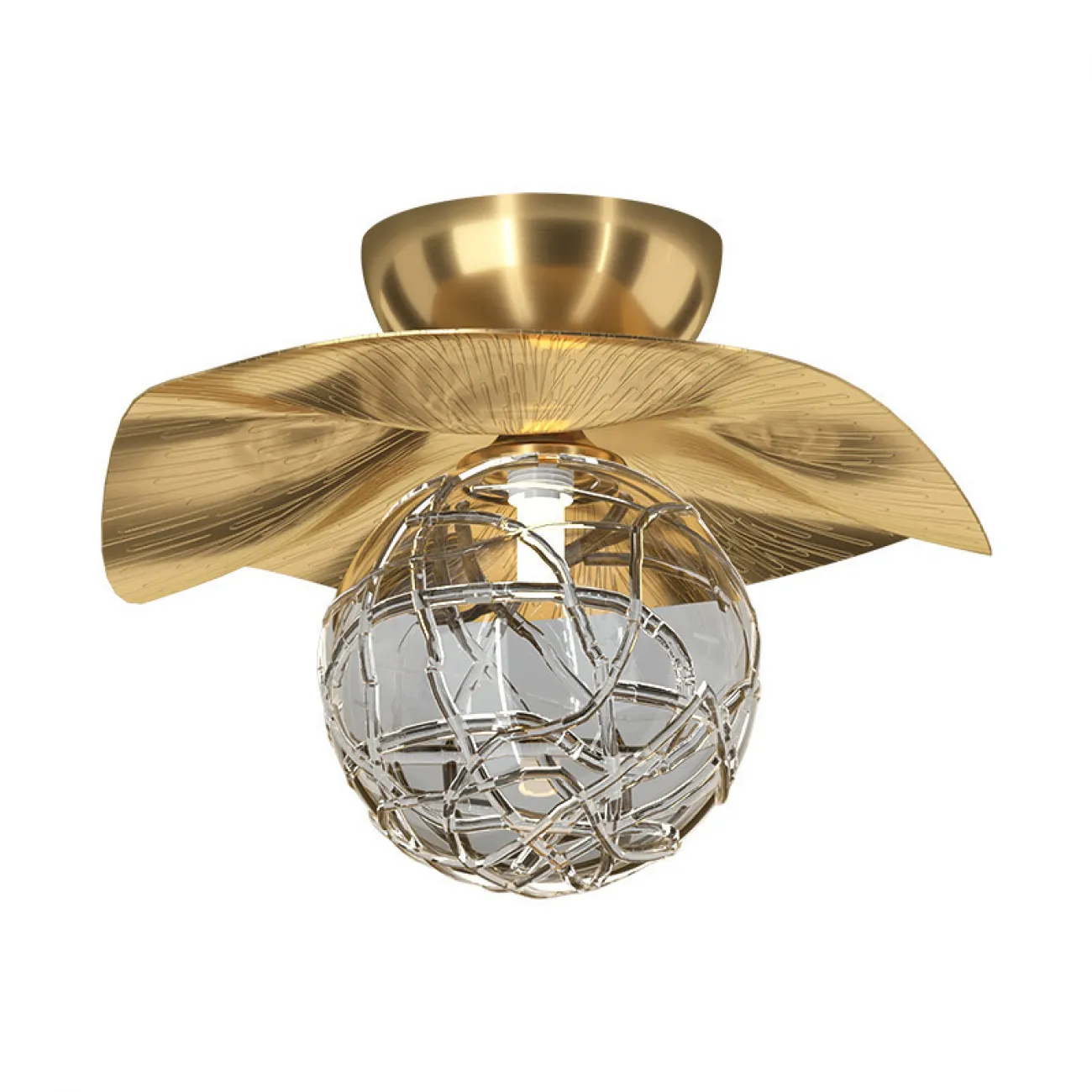 Потолочный светильник INGELA A D12 Brass от ImperiumLoft