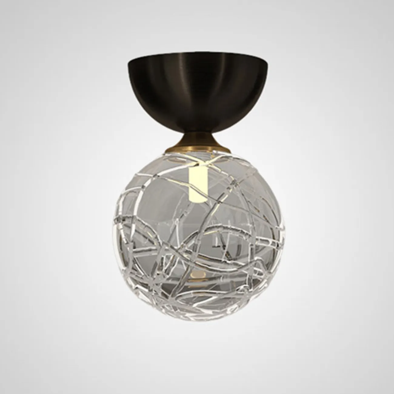 Потолочный светильник INGELA A D12 Brass от ImperiumLoft