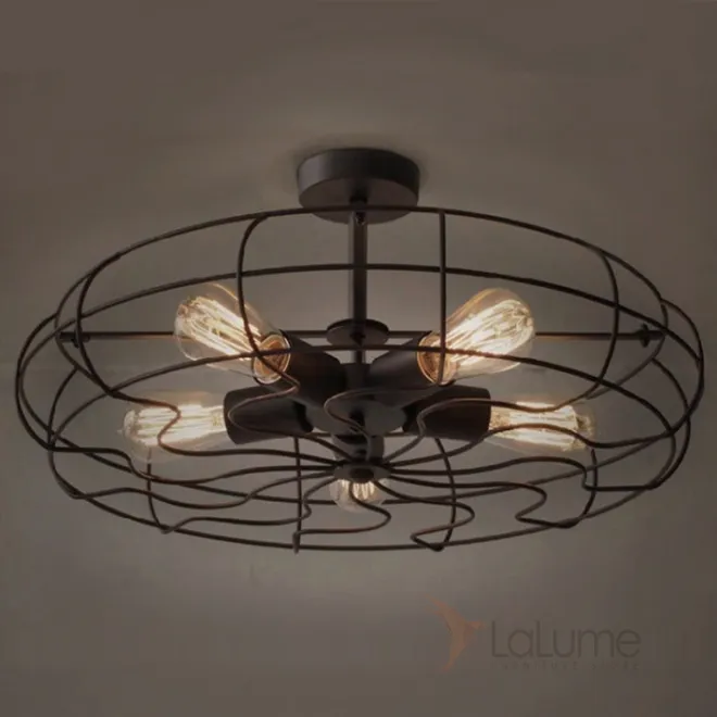 Люстра Grinder Top Loft Industrial Mill от LaLume