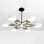 Люстра на штанге MEADE 6 lamps White от ImperiumLoft