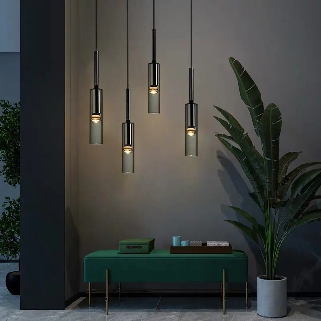 Подвесной светильник NIGHT gray от ImperiumLoft