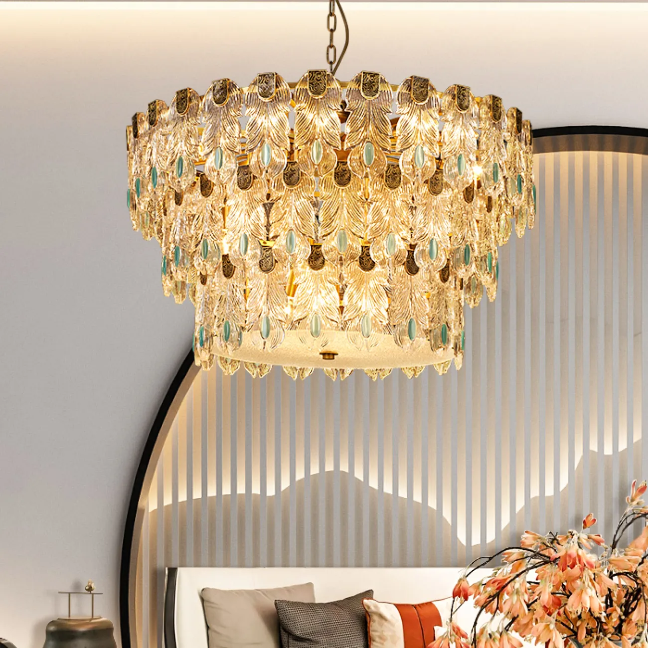 Подвесная люстра VANESSA L13 от ImperiumLoft