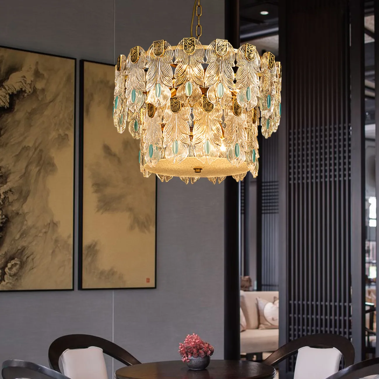 Подвесная люстра VANESSA L13 от ImperiumLoft