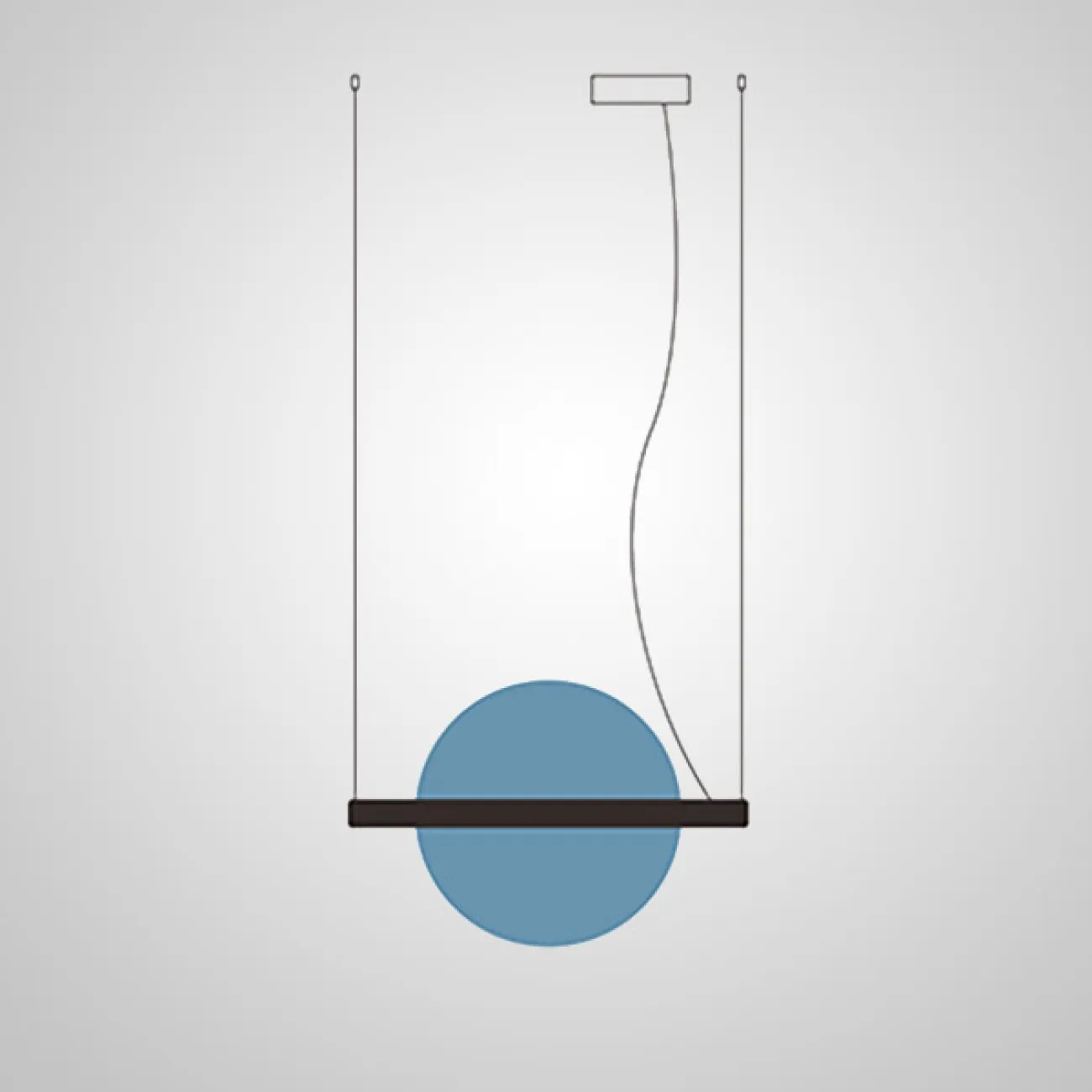 Подвесной светильник LIBERTY L110 Red от ImperiumLoft