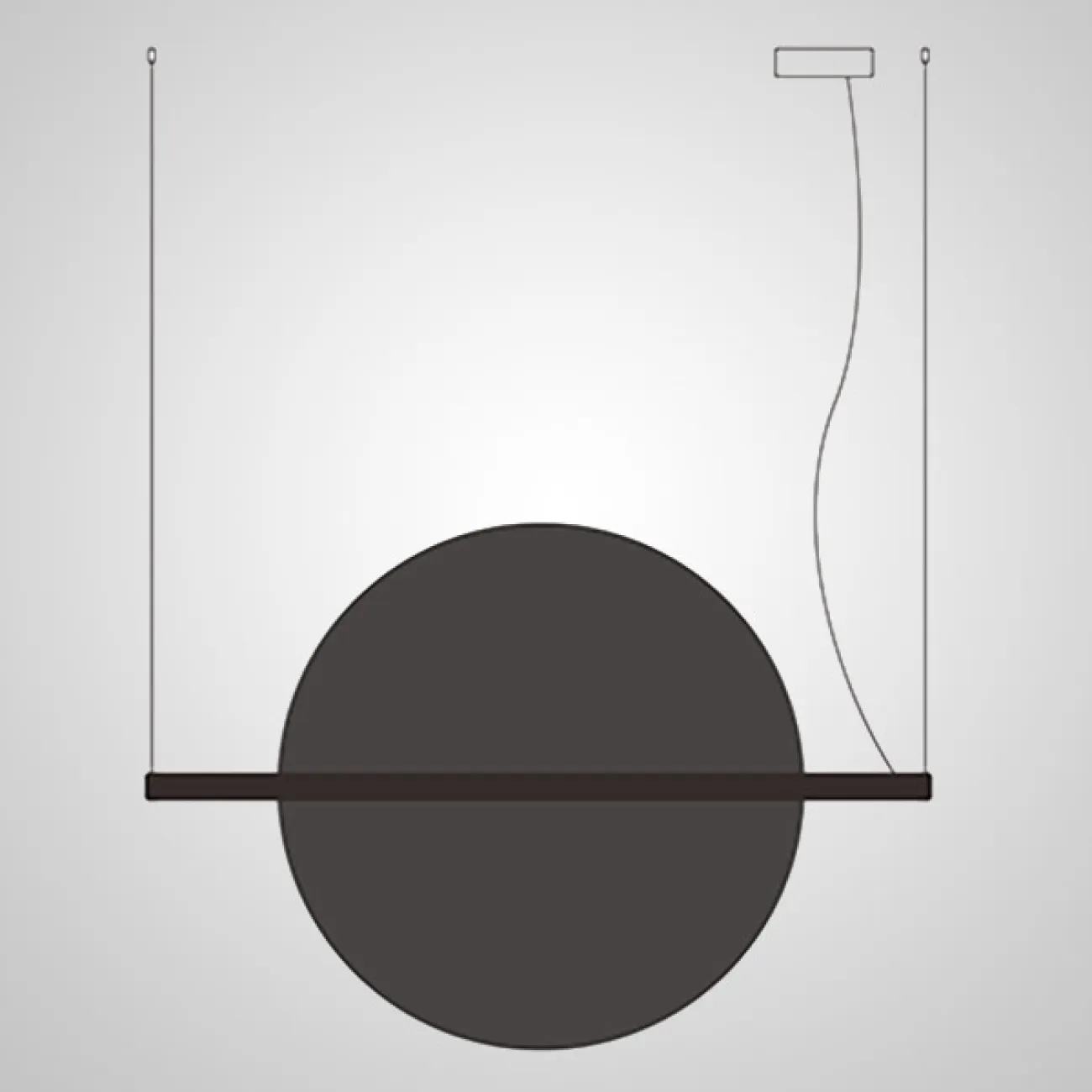 Подвесной светильник LIBERTY L110 Red от ImperiumLoft