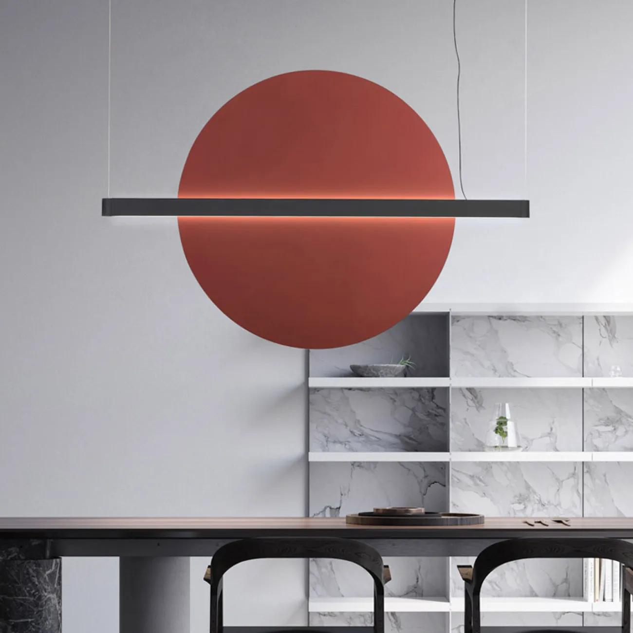 Подвесной светильник LIBERTY L110 Red от ImperiumLoft