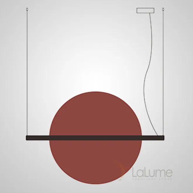 Подвесной светильник LIBERTY L110 Red от ImperiumLoft