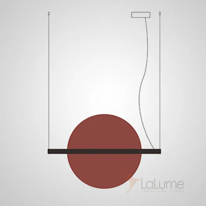 Подвесной светильник LIBERTY L76 Red от ImperiumLoft