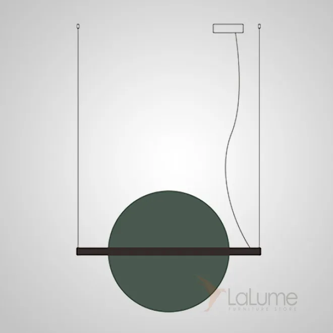 Подвесной светильник LIBERTY L76 Green от ImperiumLoft