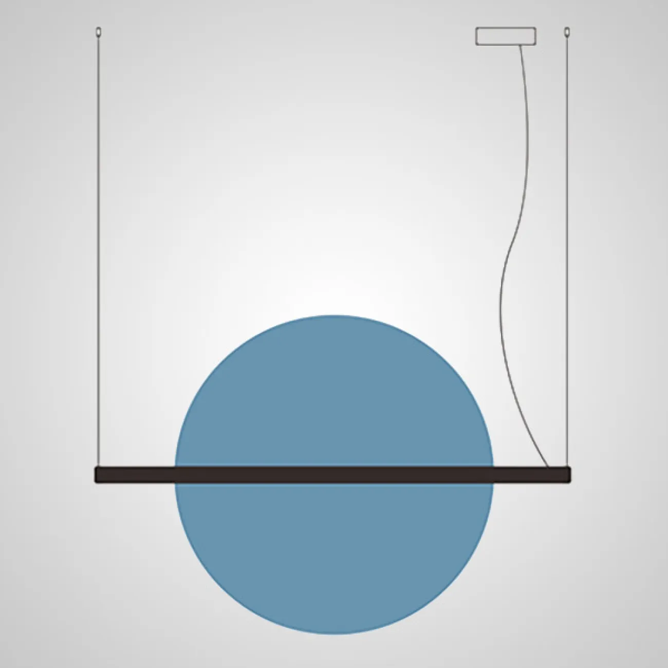 Подвесной светильник LIBERTY L110 Red от ImperiumLoft