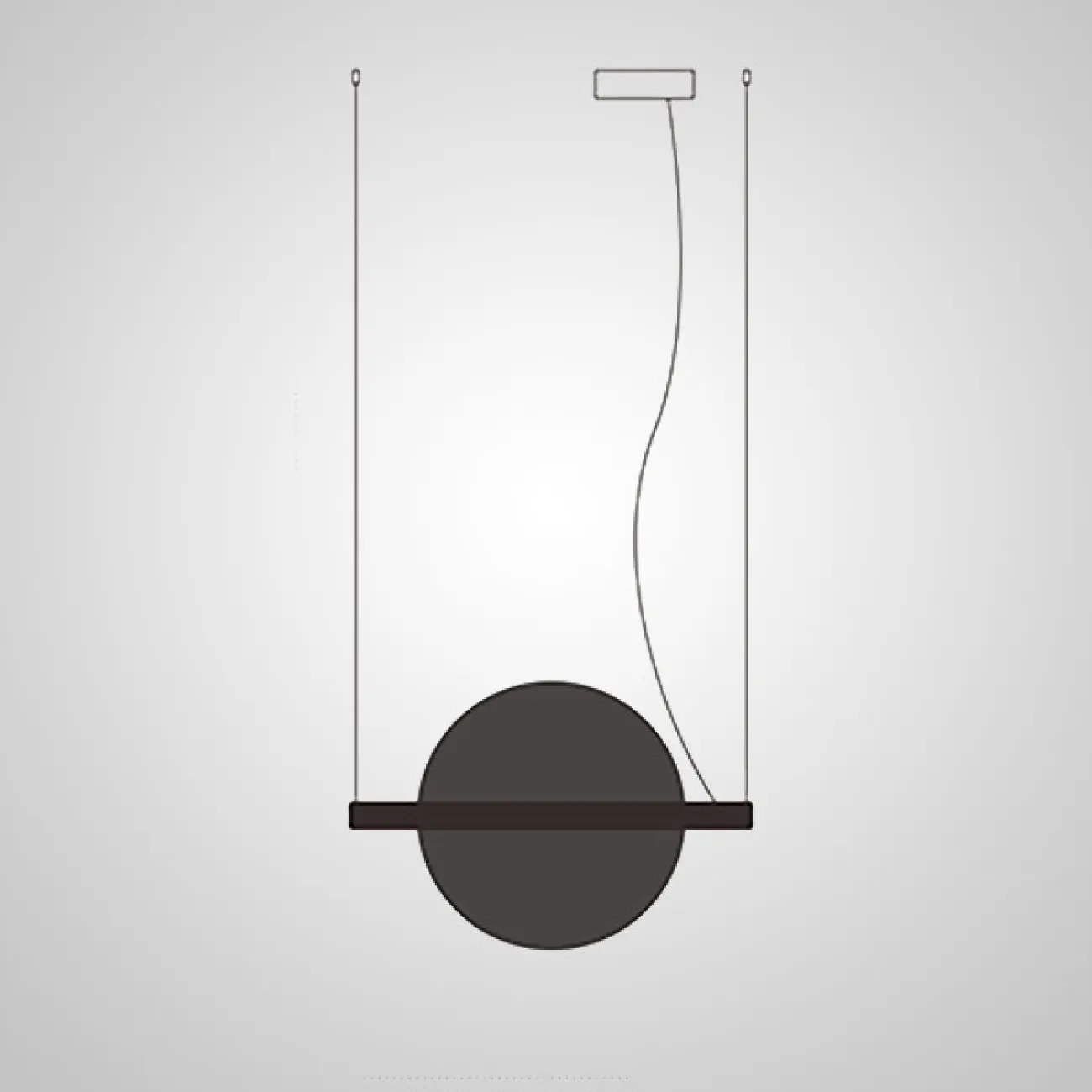 Подвесной светильник LIBERTY L110 Red от ImperiumLoft