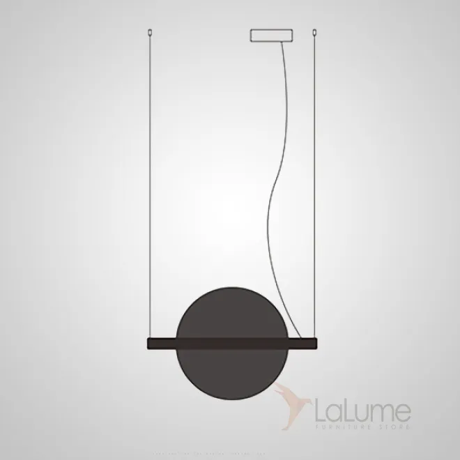 Подвесной светильник LIBERTY L50 Black от ImperiumLoft
