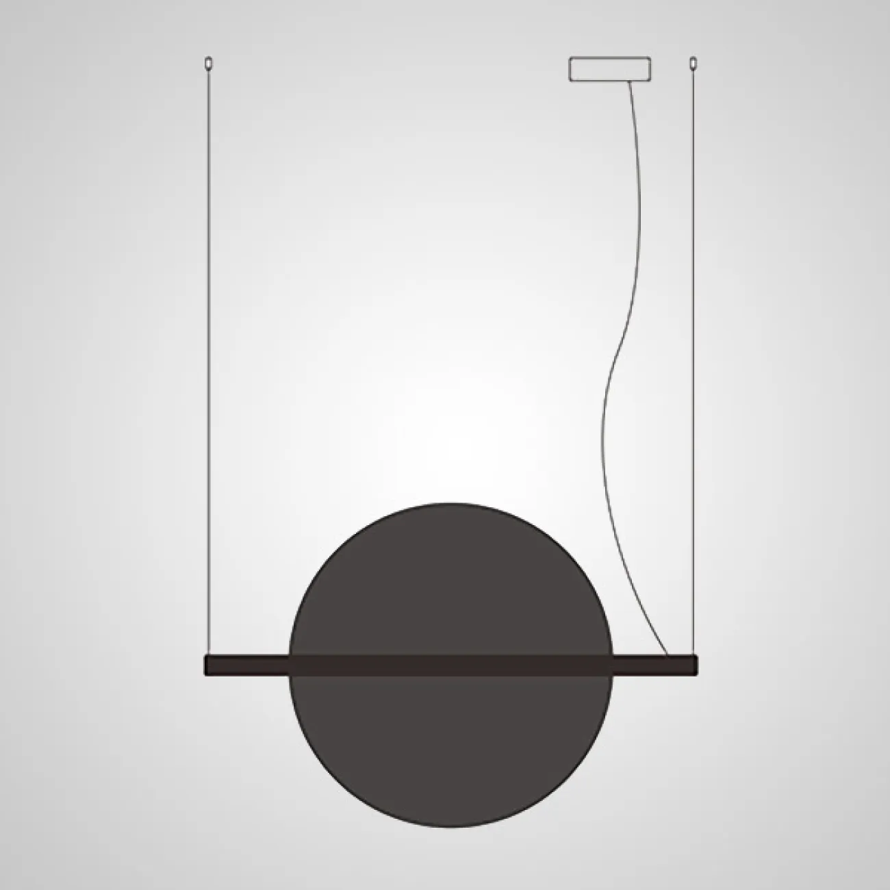 Подвесной светильник LIBERTY L110 Red от ImperiumLoft