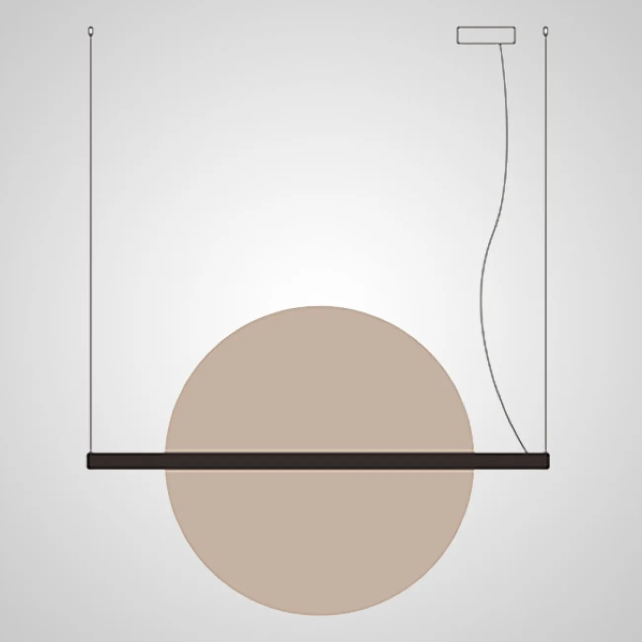 Подвесной светильник LIBERTY L110 Red от ImperiumLoft