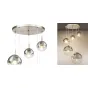 Светильник подвесной Mirror Ball Silver 5 плафоновdesigned by Tom Dixon in 2003