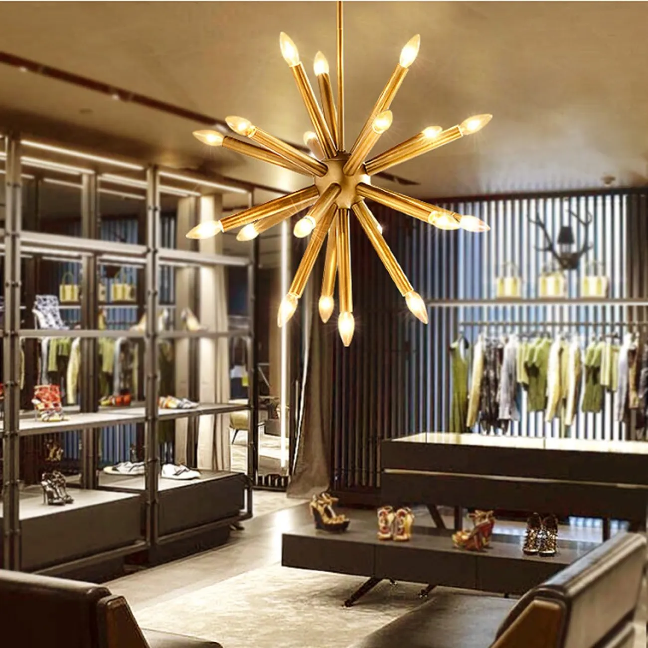 Подвесная люстра WIND от ImperiumLoft