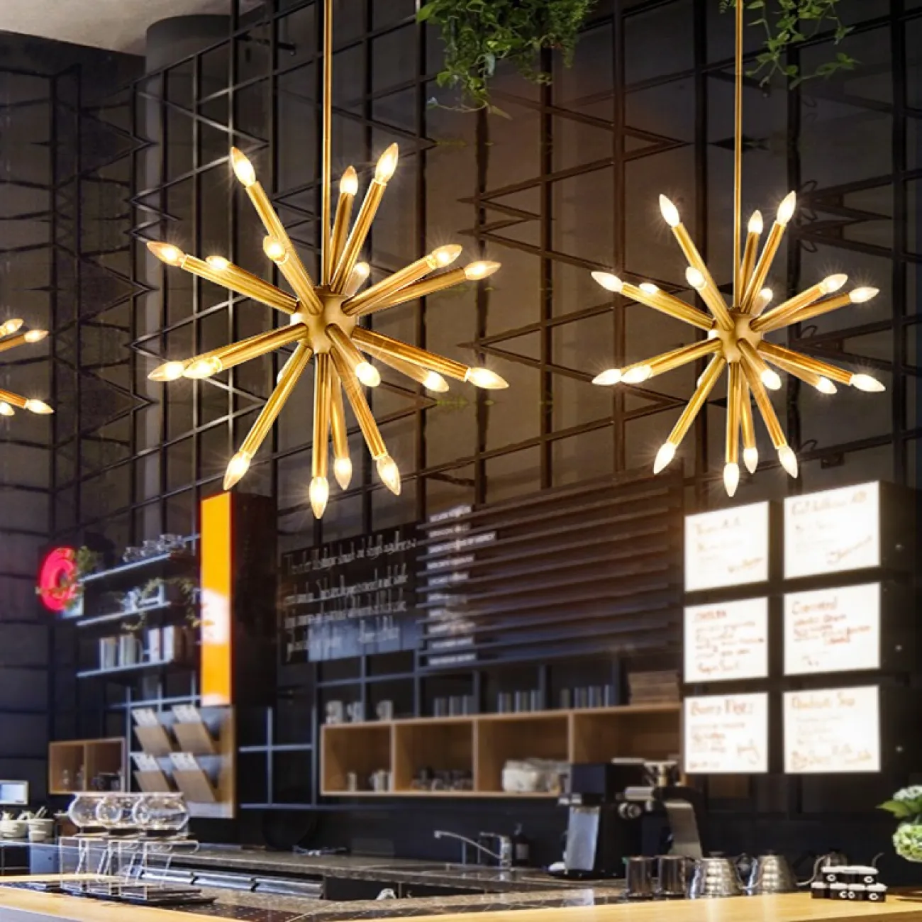 Подвесная люстра WIND от ImperiumLoft