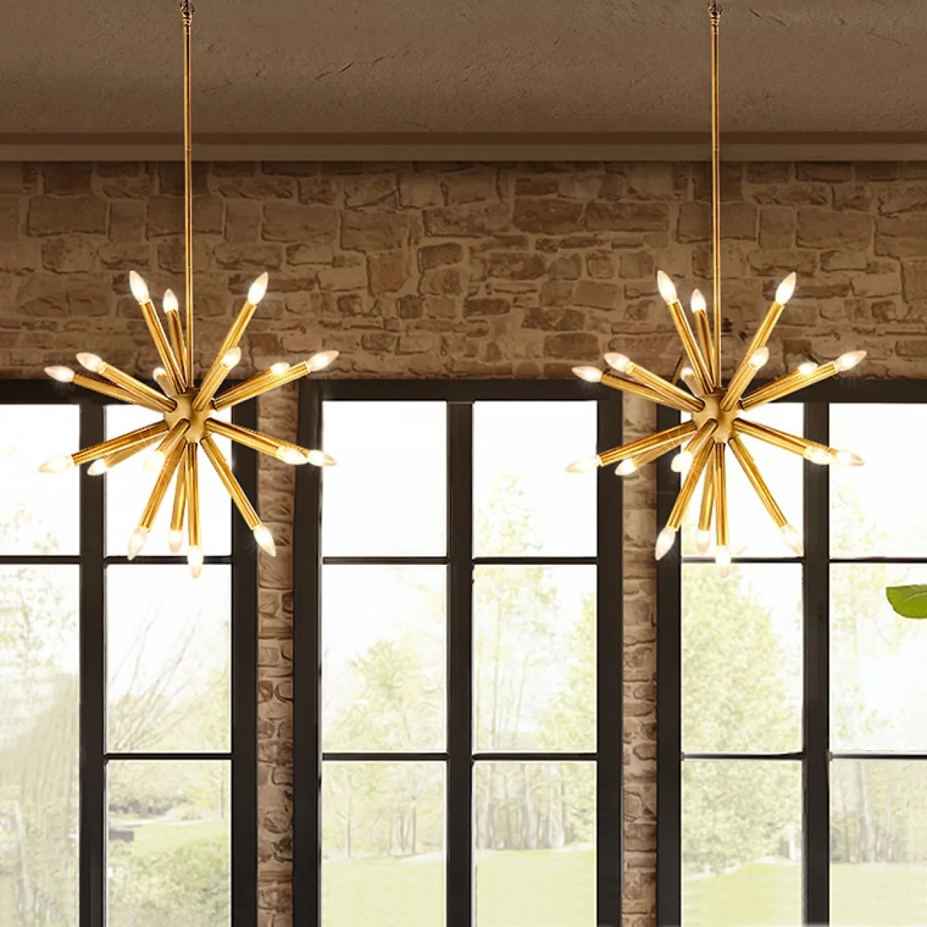 Подвесная люстра WIND от ImperiumLoft