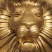 Дизайнерский настенный декор лев LaLume-KKK00240